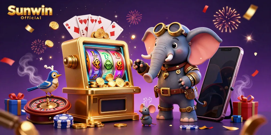 Experience exciting wins with Sunwin Official at a vibrant online casino featuring slots and card games.