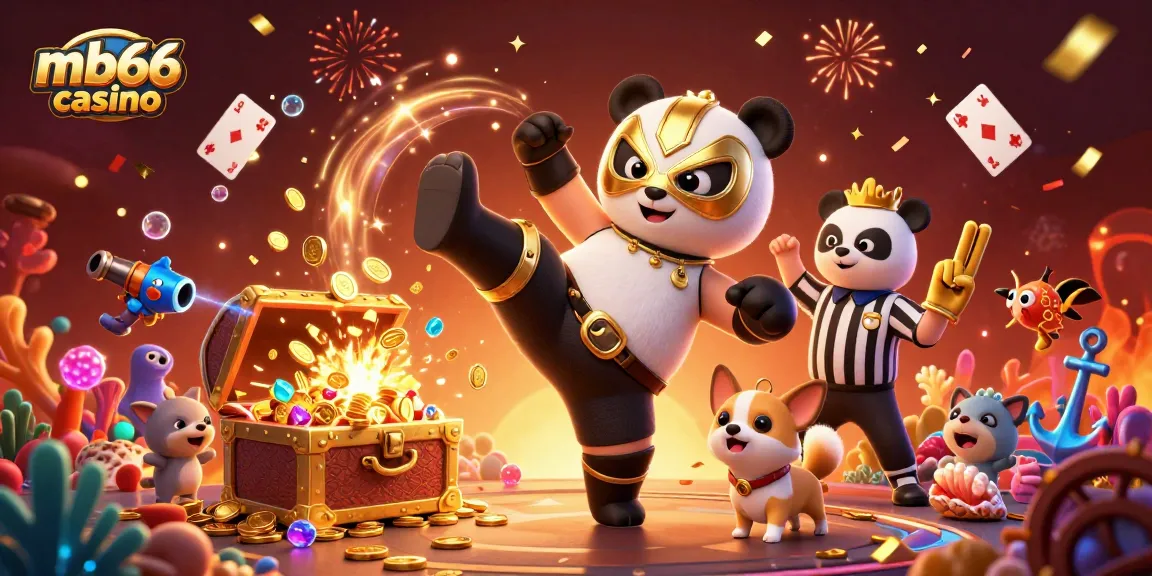 Experience thrilling entertainment at mb66 casino with vibrant scenes and engaging characters