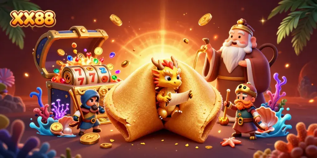 Engage with the exciting world of XX88 slot gaming featuring vibrant characters and dynamic elements.