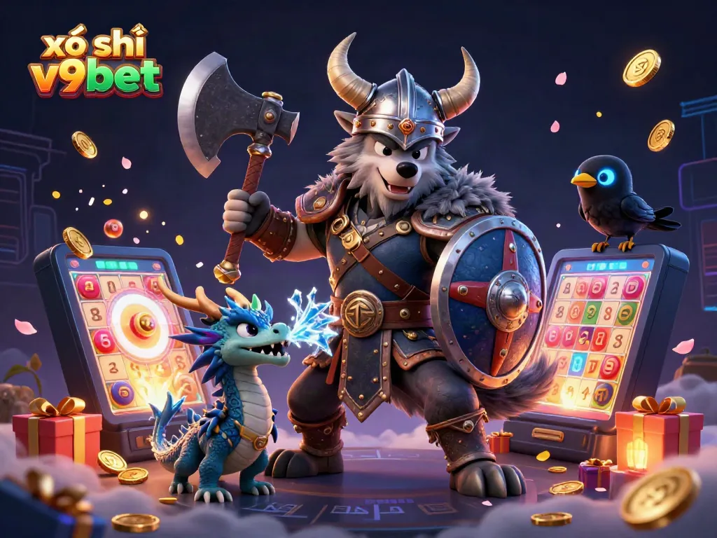 Experience the thrilling world of xổ số v9bet with unique characters and captivating lottery gameplay.