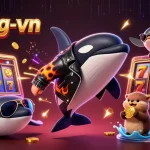 Experience the excitement at 79king-vn with vibrant slot elements and animated characters in action.
