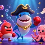 Score big with ok65 in a vibrant casino scene filled with colorful game elements and fun characters.
