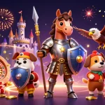Play exhilarating games at pq88 poker with vibrant casino elements and characters enhancing your experience.
