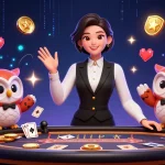 Experience the excitement of go88 with vibrant casino gaming featuring dealers and arcade elements.