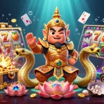 Experience thrilling gameplay at tinsoikeo, featuring vibrant slot reels and golden treasures.