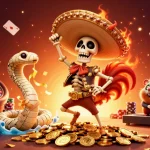 Experience exciting winning moments at f8bet with a vibrant live casino scene featuring colorful characters and rich game elements.