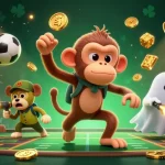 Experience exciting winning moments at vipwin with playful poltergeist monkey and ghost-hunter puppy in action.