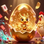 Experience the magic of zo win with a golden dragon on poker chips amidst festive gaming elements.