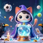 Engage with the tg88blog vibe amidst animated sports theme, depicting mystic characters and casino elements.