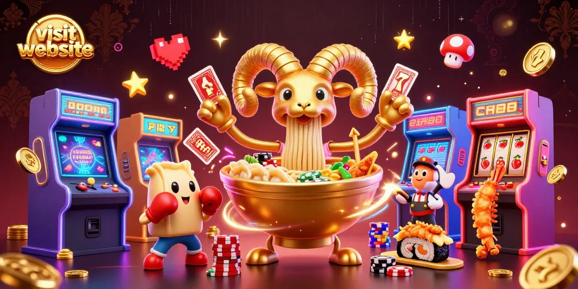Experience the thrill of casino gaming with vibrant characters and elements in this detailed scene, visit website for more.