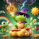 Experience thrilling gameplay with s8s8's dynamic crypto scene featuring magical characters and vibrant casino elements.