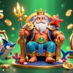 Experience the excitement at nhà cái BL555 with vibrant slots and engaging characters in a lively casino scene.