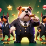 Engage with the thrilling world of qq88 as a mafia bulldog leads a vibrant casino adventure.