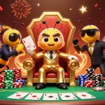 Enter the bustling 2bdtjl casino realm, where the bumblebee boss reigns over poker tables.